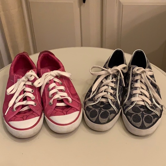 Coach Shoes - USED COACH Bundle Dee and Barrett Sneakers